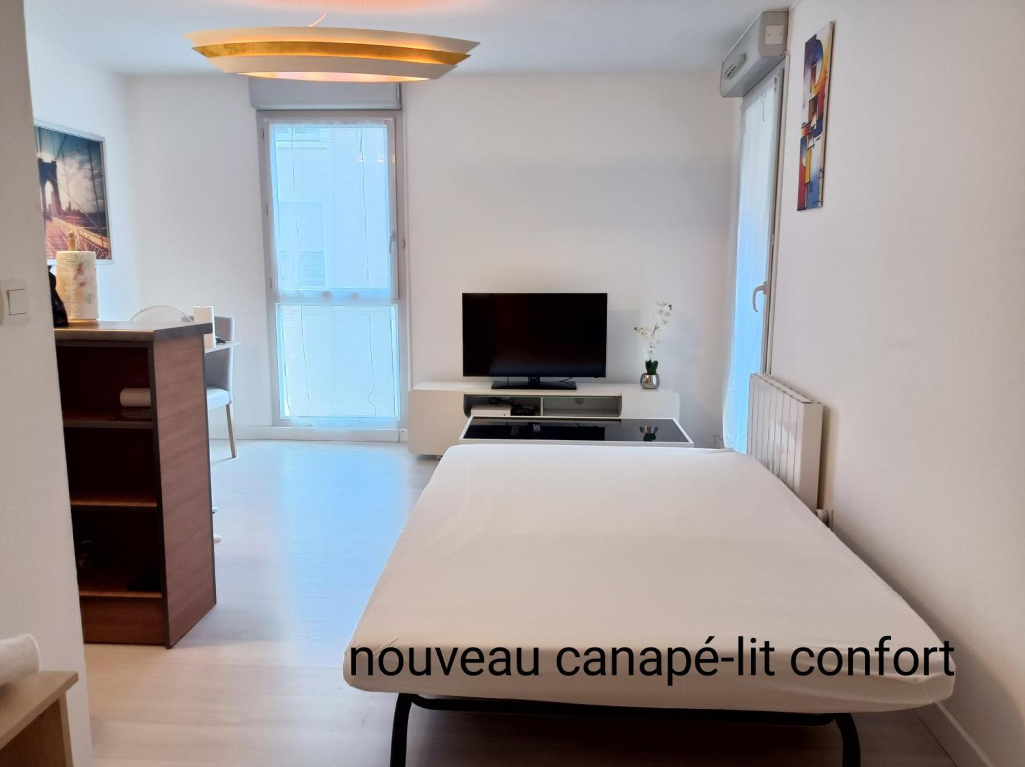 Ravissant Appartement T2 Proche Autoroute Et Centre-Ville วิลฟร็องช์-ซูร์-โซน ภายนอก รูปภาพ